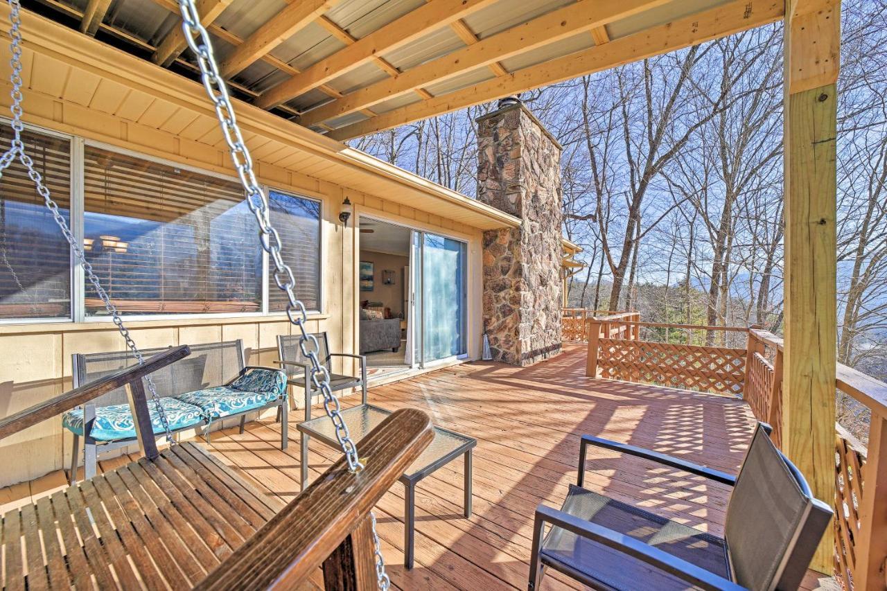 Mountain-View Maggie Valley House With Spacious Deck Bagian luar foto