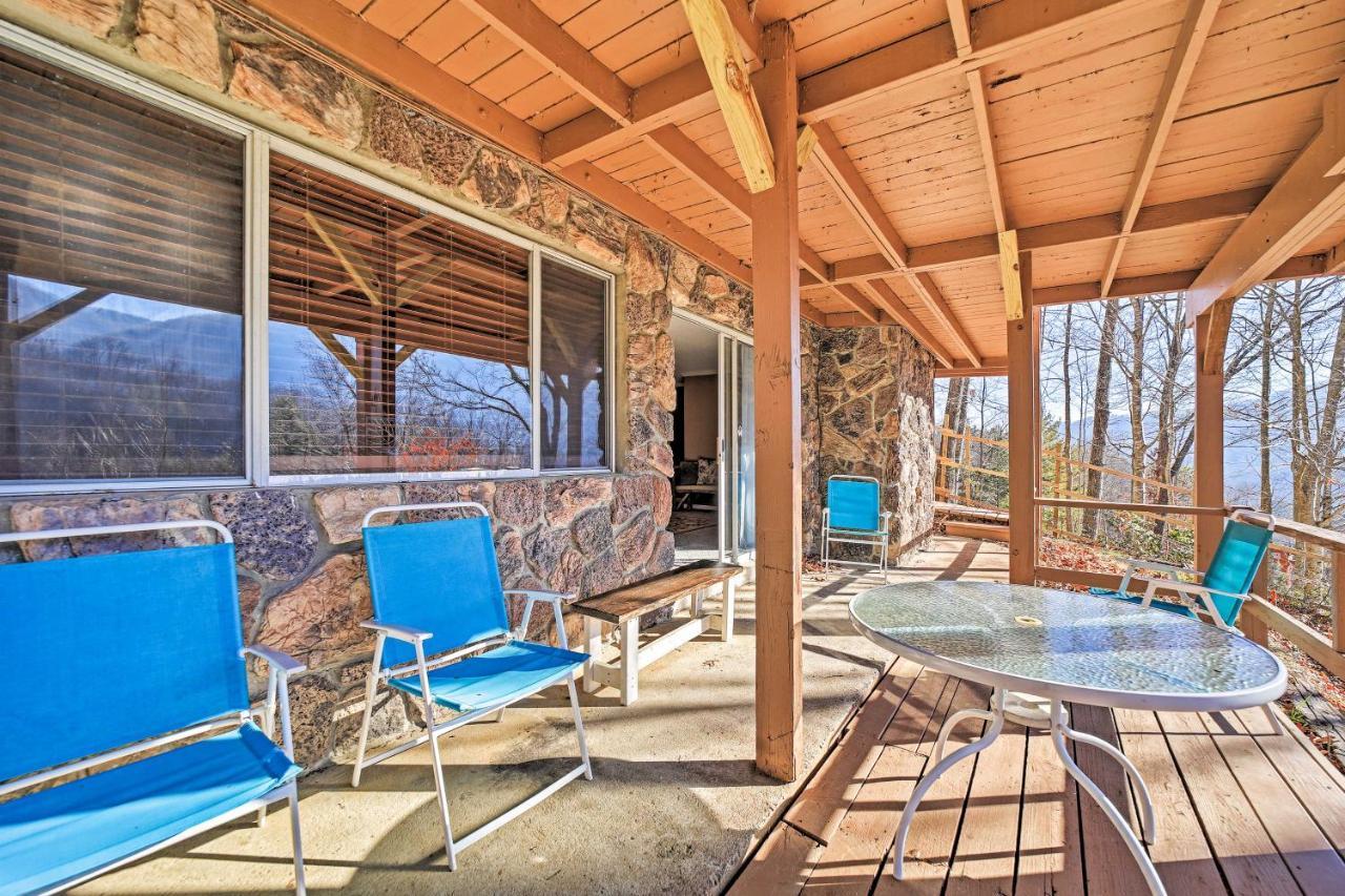Mountain-View Maggie Valley House With Spacious Deck Bagian luar foto