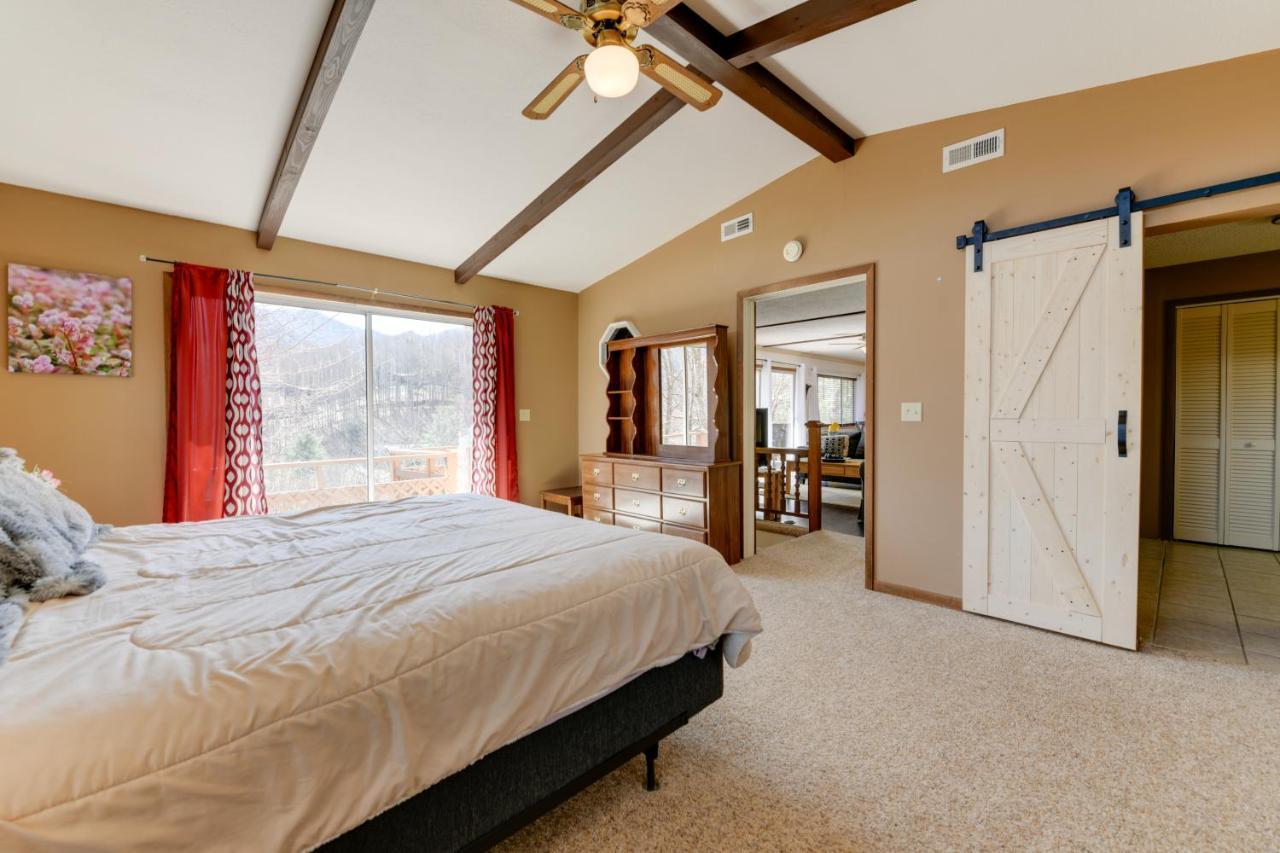 Mountain-View Maggie Valley House With Spacious Deck Bagian luar foto