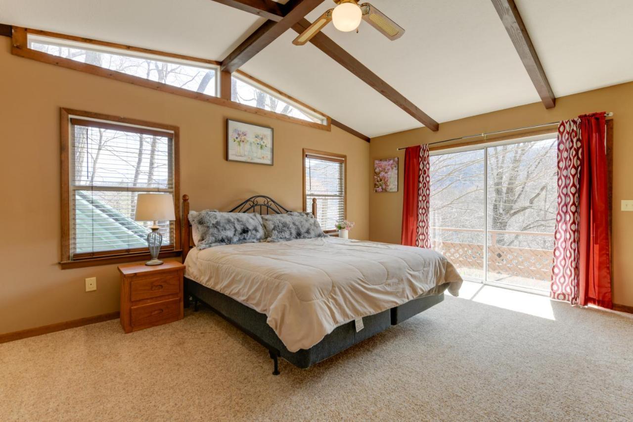 Mountain-View Maggie Valley House With Spacious Deck Bagian luar foto